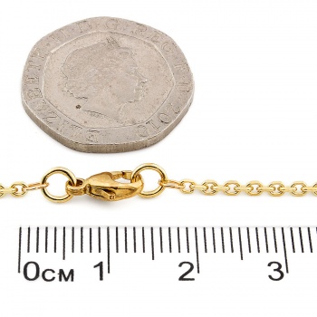9ct Gold 22 inch Trace Chain